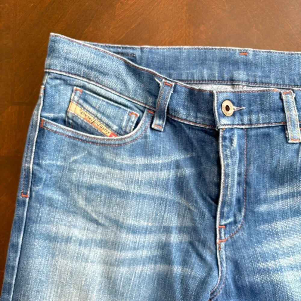Diesel Jeans Mens Bootzee W 29 X L 32 Regular Slim Bootcut